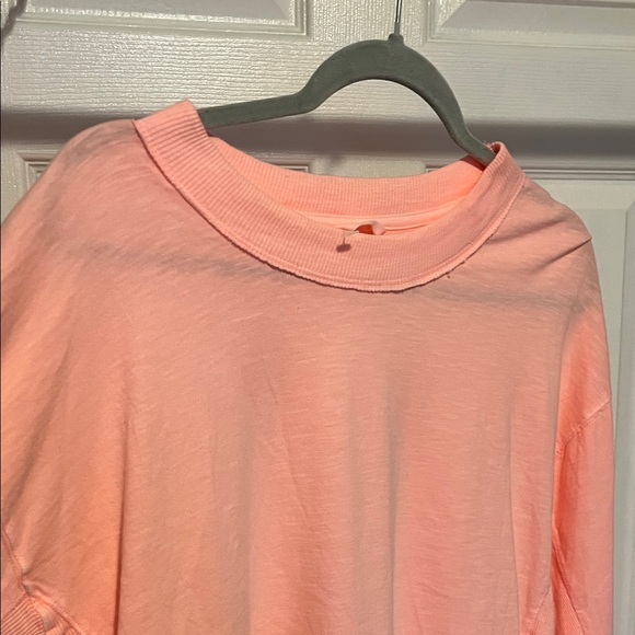 aerie coral Crewneck Long Sleeve Top - Picture 4 of 6